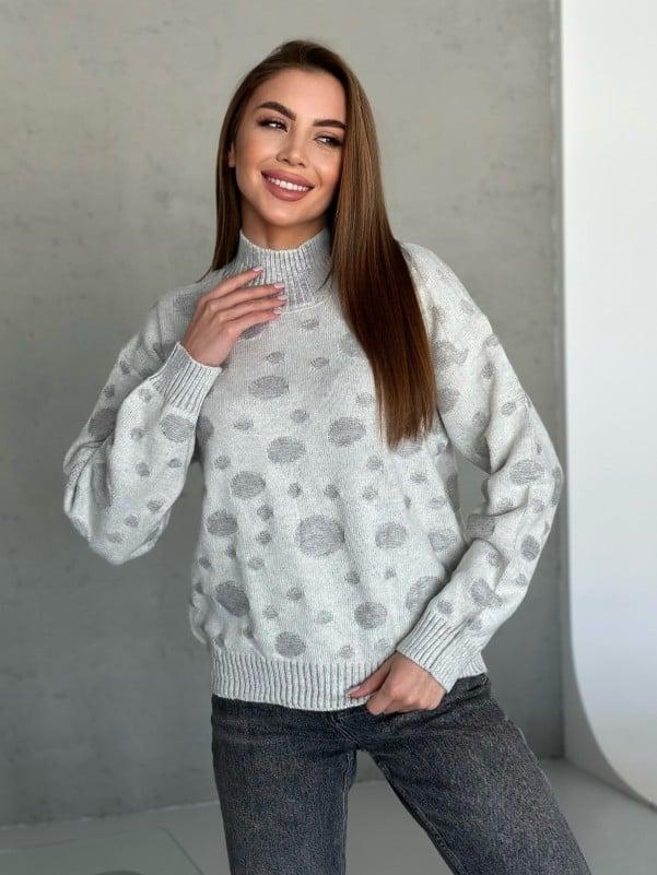 Світера ISSA PLUS WN20-566 S сірий, фото 1