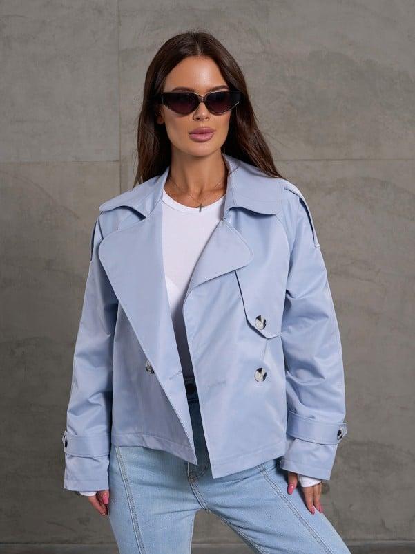 Куртки ISSA PLUS 14881 S блакитний, фото 1