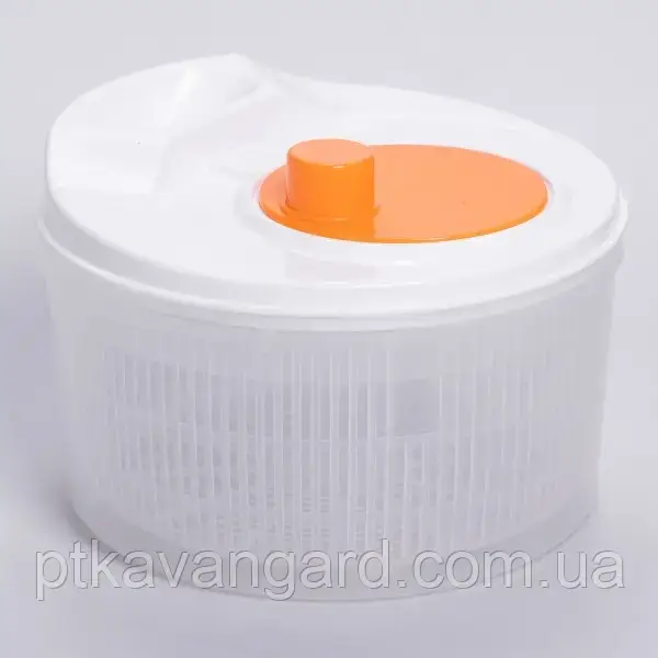 Сушарка ручна для зелені та салата 3л, білий HP-45-17O, фото 1