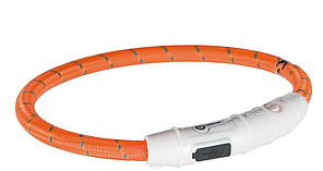 Trixie TX-12703 нашийник (USB) світловий для собак 35 см / ø 7 мм, 5 годин