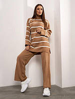 Костюмы ISSA PLUS WN20-691  S бежевый