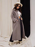 Пальто ISSA PLUS 13550 L сіре, фото 2