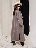 Пальто ISSA PLUS 13550 L сіре, фото 3
