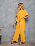 Костюми ISSA PLUS 12766 S гірчичний, фото 2