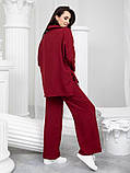 Костюми ISSA PLUS 13240 S бордовий, фото 3