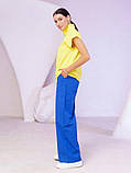 Костюми ISSA PLUS 13405 S жовтий/синій, фото 2