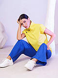 Костюми ISSA PLUS 13405 S жовтий/синій, фото 4
