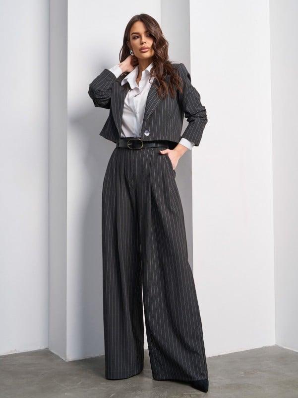 Жіночий брючний костюм класика, фото 1