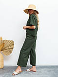 Костюм жіночий модний хакі, фото 2