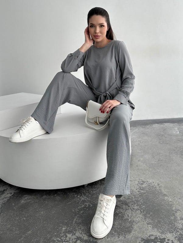 Костюми ISSA PLUS 13746 S сірий, фото 1