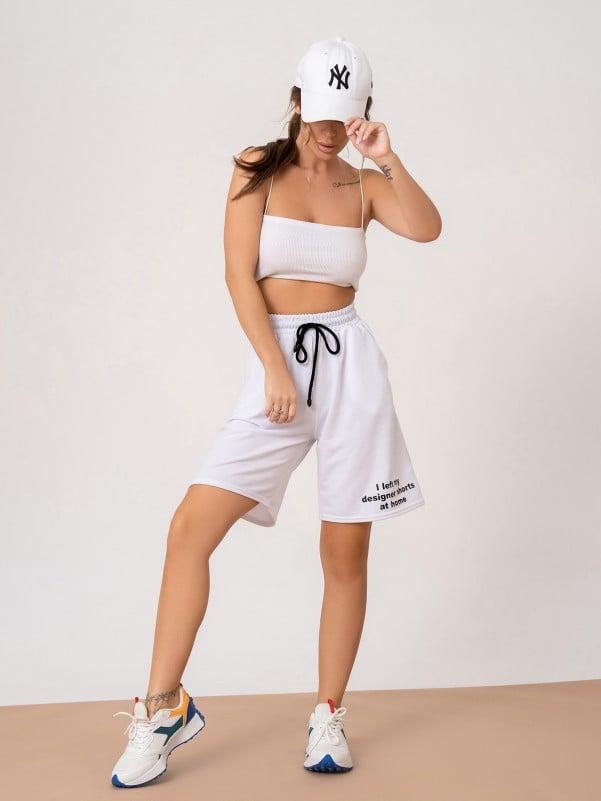 Шорти ISSA PLUS 13870 L білий, фото 1