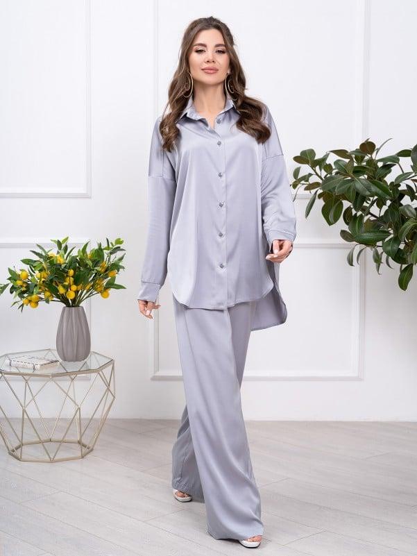 Костюми ISSA PLUS 13782 S сірий, фото 1