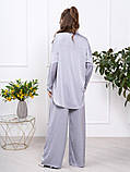 Костюми ISSA PLUS 13782 S сірий, фото 3