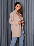 Піджак жіночий бежевий, фото 2