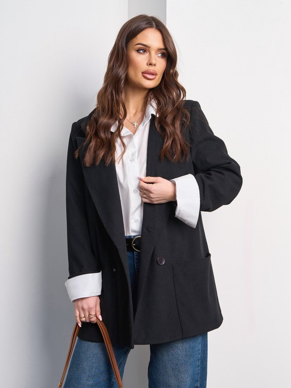 Піджаки ISSA PLUS 15019 S чорний, фото 1