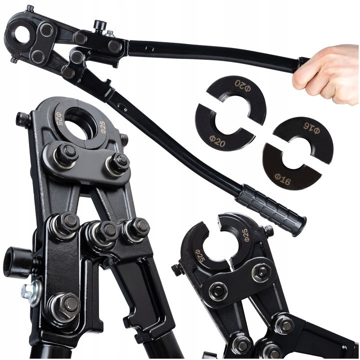 Прес для труб PEX Гідравлічний прес 16 - 25 мм, фото 1