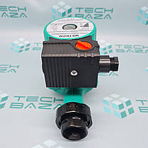 Насос циркуляційний WETRON 75Вт Hmax 4м Qmax 40л/хв Ø1 1/2" 180мм зел + гайки Ø1(774312), фото 4