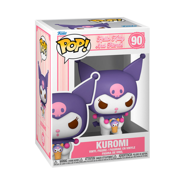 Ігрова фігурка FUNKO POP! Фанко Поп серії Kuromi 90 Куромі, фото 1