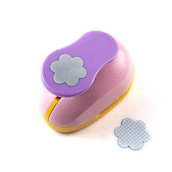 Фігурний дирокол Квіточка 25мм IND098