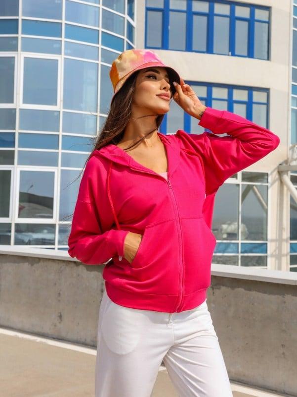 Толстовки ISSA PLUS 12145 M малиновий, фото 1