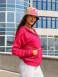 Толстовки ISSA PLUS 12145 M малиновий, фото 2