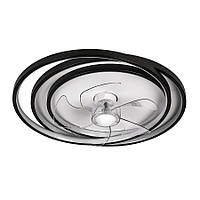 Люстра вентилятор Levistella 7875088A BK+WH