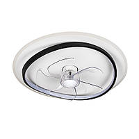 Люстра вентилятор Levistella 7875088B BK+WH