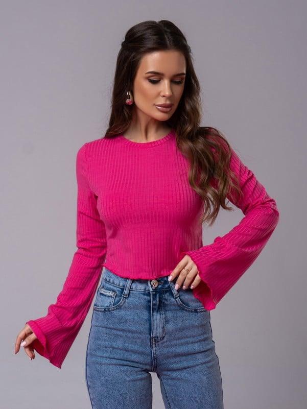 Лонгсліви ISSA PLUS 14588 XL малиновий, фото 1