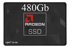 SSD 120Gb, 240Gb, 480Gb, AMD Radeon R3 , SATA3, 2.5", 3D TLC, 550/470 МБ/с 480
