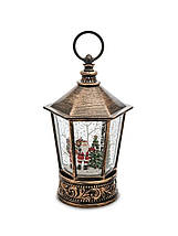 XMAS Новорічний нічник "Вінтажний ліхтар" WDL-24077B 27,3 см, фото 3