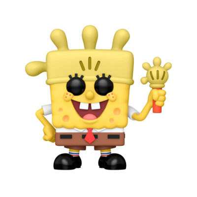 Ігрова фігурка FUNKO POP Sponge Bob Square Pants 1671 Фанко Поп Губка Боб з рукавичкою-ліхтариком Ігрова фігурка FUNKO POP Sponge Bob Square Pants 1671 Фанко Поп Губка Боб з рукавичкою-ліхтариком