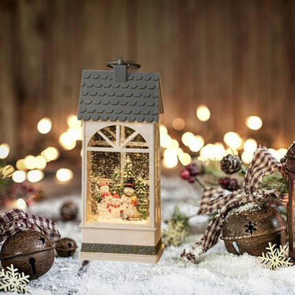 XMAS Новорічний нічник "Ліхтар" WDL-24074B 27,3 см, фото 2