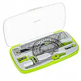 Геометричний набір Maaleo 10 предметів у футлярі (26170), фото 3