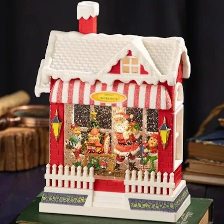 XMAS Новорічний нічник "Різдвяний магазин" WDL-24058 25,5 см