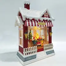 XMAS Новорічний нічник "Різдвяний магазин" WDL-24058 25,5 см, фото 5