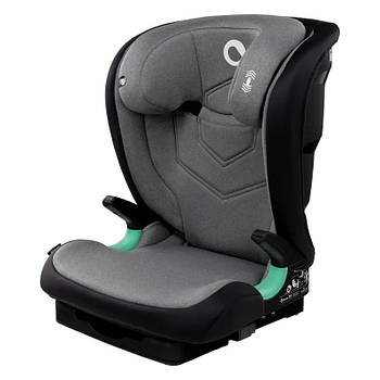 Автокрісло Lionelo Neal Grey Stone (Isofix, група 2/3, 100-150 см, регулювання підголівника)