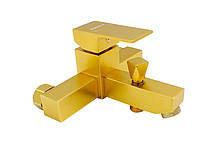 Змішувач для ванни короткий гусак MILLZ золото MRS-AL-F1(Gold), фото 5