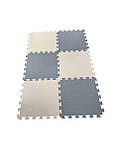 Килимок-пазл, ластівчин хвіст, 50х50 см, Scandinavia т. 8 мм, EVA, набір 6 шт., щільність 100 кг/м3. TERMOIZOL®, фото 4