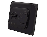 Механический терморегулятор для тёплых полов Castle М5.16 Черный