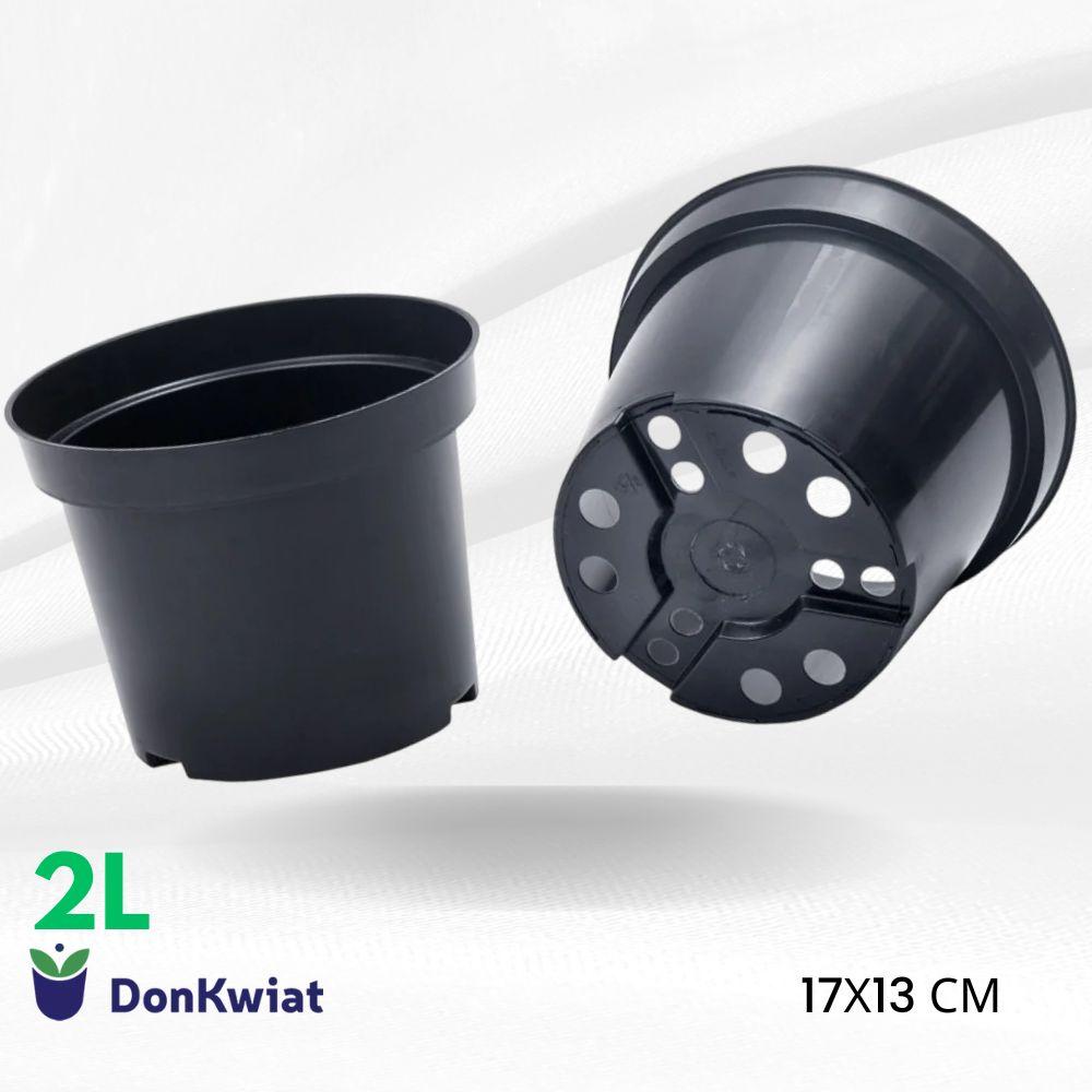 Горщик 2 л круглий 17х13см Donkwiat RS2