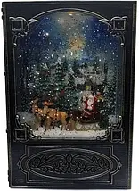 XMAS Новорічний нічник "Книга" WDL-24023B 19,1 см, фото 2