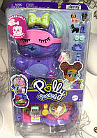 Міні ляльки Polly Pocket Dressable Compact піжамна вечірка з цуценятами