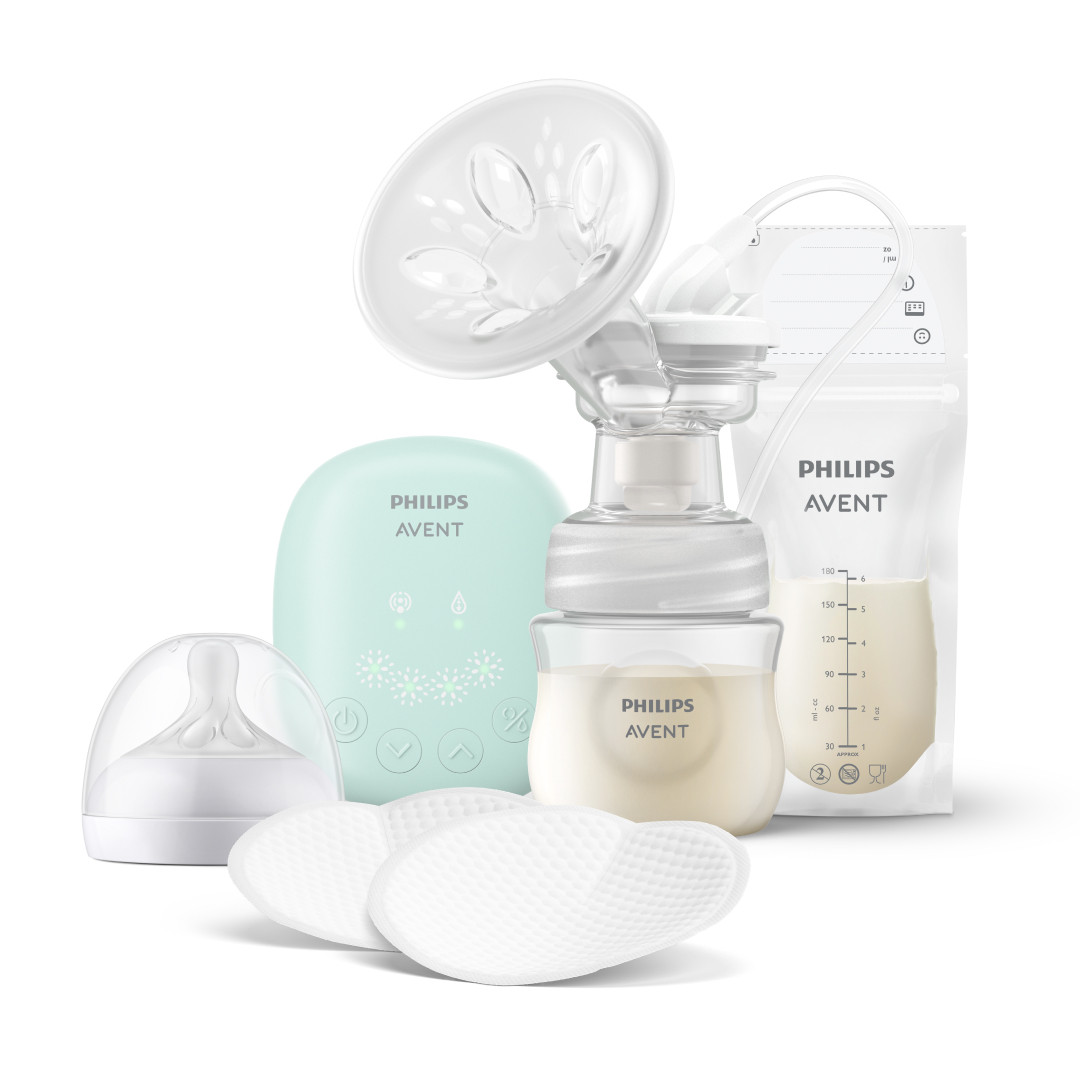 Електричний молоковідсмоктувач Philips Avent SCD323/20, набір, 125 мл, фото 1