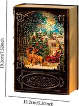 XMAS Новорічний нічник "Книга" WDL-24023A 19,1 см, фото 3