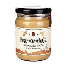 Арахісова паста зі шматочками горіхів (або «кранч») Burunduk, 250 г