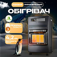 Газовий обігрівач Volt 4200W 70 кв.м MAХ для дому та квартири Польща