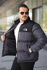 Куртка чоловіча The North Face молодіжний зимовий пуховик Зе Норт Фейс TNF, фото 2