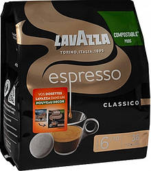 Кава в чалдах Senseo Lavazza Espresso Classico 36 чалда (Philips Senseo 62 мм)