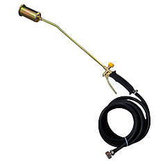 Газовий пальник SIGMA Ø50мм довжина 710мм з клапаном + шланг 4м і гайка-штуцер у комплекті