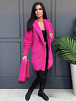 Жіноча шуба Тедді з капюшоном, фото 8